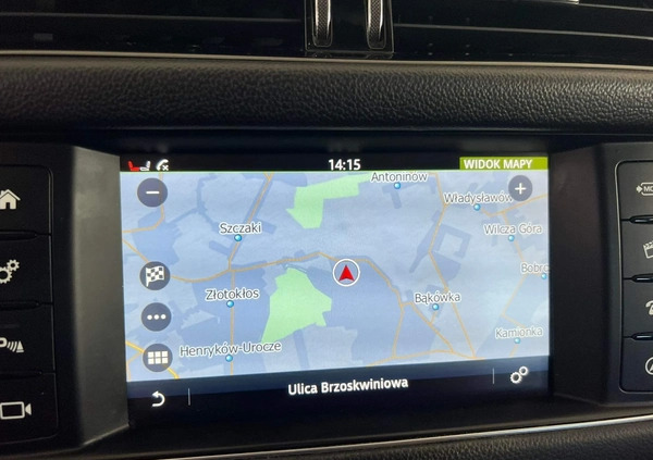Jaguar XF cena 77000 przebieg: 132000, rok produkcji 2017 z Chocianów małe 37